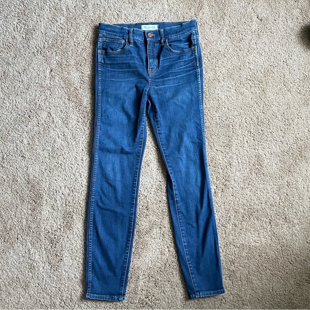 Madewell High Rise Skinny Jeans